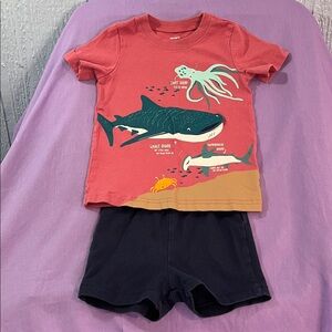 5 for $10 💜 Carter's Sea Animal T-Shirt Size 24 Months